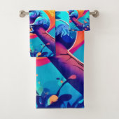 Vibrant Koala Moon Badhandtuch Set (Insitu)