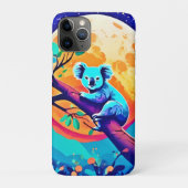 Vibrant Koala Moon Case-Mate iPhone Hülle (Rückseite)