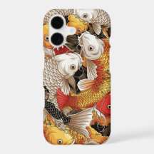 Vibrant Koi Harmony - Japanischer Koi Fisch Nahtlo