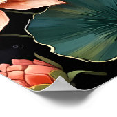 Vibrant Koi Pond Poster (Ecke)