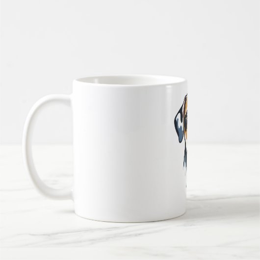Vibrant Lab Pop Art Kaffeetasse (Links)