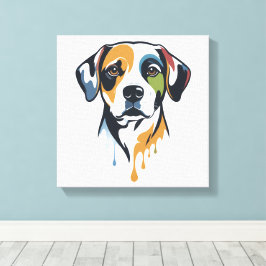 Vibrant Lab Pop Art Leinwanddruck