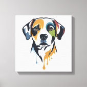 Vibrant Lab Pop Art Leinwanddruck (Vorderseite)