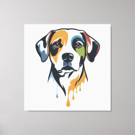 Vibrant Lab Pop Art Leinwanddruck
