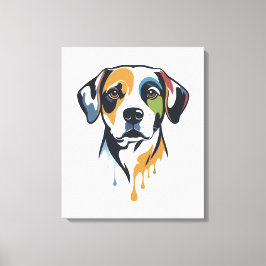 Vibrant Lab Pop Art Leinwanddruck