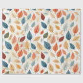 VIBRANT LEAF PATTERNS GESCHENKPAPIER (Flach)
