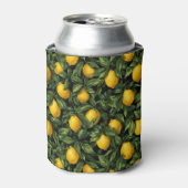 Vibrant Lemon Citrus Tree Pattern Dosenkühler (Kanne Vorderseite)