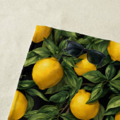 Vibrant Lemon Citrus Tree Pattern Strandtuch (Beispiel)