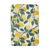 Vibrant Lemon Grove Badematte (Vorderseite Vertikal)