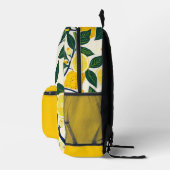 Vibrant Lemon Grove Bedruckter Rucksack (Rechts)
