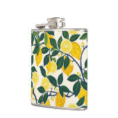Vibrant Lemon Grove Flachmann (Links)