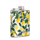 Vibrant Lemon Grove Flachmann (Rechts)