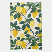Vibrant Lemon Grove Geschirrtuch (Vertikal)