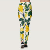 Vibrant Lemon Grove Leggings (Rückseite)
