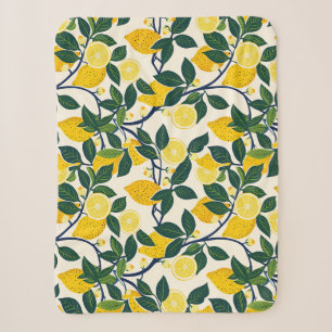 Vibrant Lemon Grove Sherpadecke
