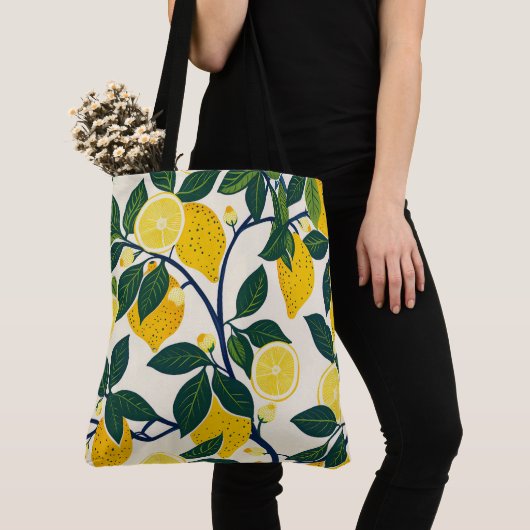 Vibrant Lemon Grove Tasche (Von Nahem)