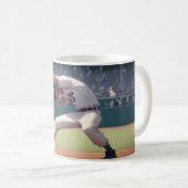 Vibrant "Less Is More" Abstract Graphic Kaffeetasse (VorderseiteRechts)