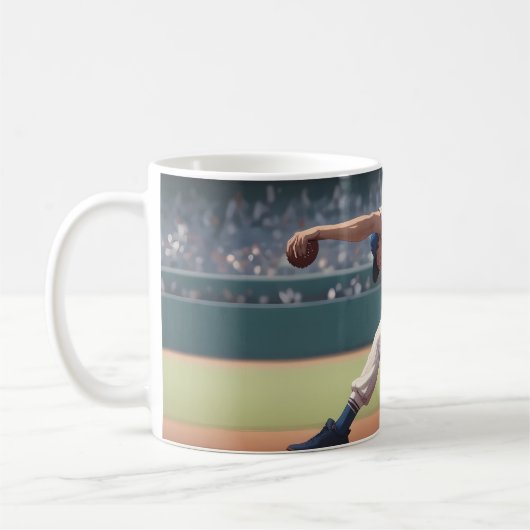 Vibrant "Less Is More" Abstract Graphic Kaffeetasse (Links)