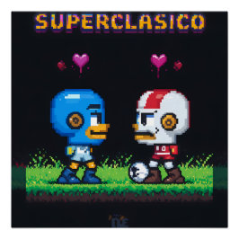 Vibrant "Less Is More" Abstract Graphic Poster