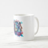 Vibrant Lion Kaffeetasse (VorderseiteRechts)