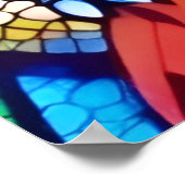 Vibrant Lizard Artwork Poster (Ecke)