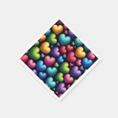 Vibrant Love Serviette (Ecke)