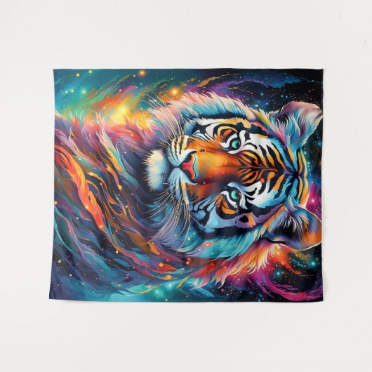 Vibrant Majestät Wandteppich (Vorderseite (Horizontal))