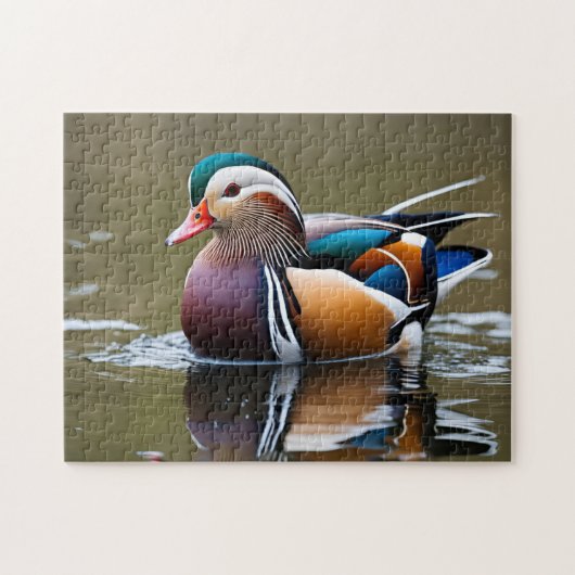 Vibrant Mallard Duck Puzzle (Horizontal)