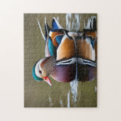 Vibrant Mallard Duck Puzzle (Vertikal)