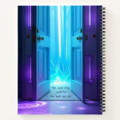 Vibrant Manifestation Positive Affirmation Notizblock (Rückseite)