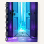 Vibrant Manifestation Positive Affirmation Notizblock (Vorderseite)