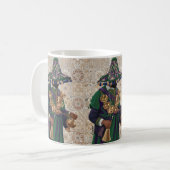 Vibrant Marrakech Souk Market Scene Kaffeetasse (Vorderseite Links)