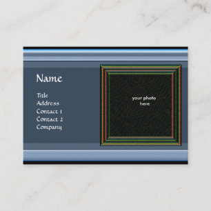 VIBRANT MEMORY3 MONOGRAM-Edelstein Orange Visitenkarte