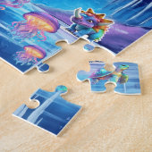 VIBRANT MERMAID, DINOSAUR, MEER KREATUREN PUZZLE (Seite)