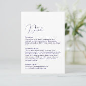 Vibrant Mexican Fiesta Style Rainbow Wedding Begleitkarte (Stehend Vorderseite)