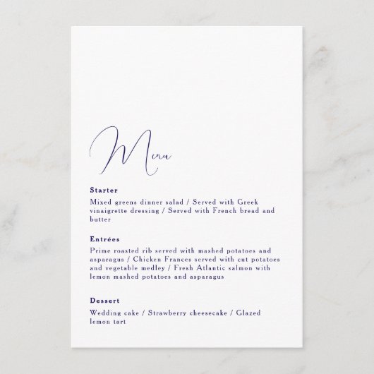 Vibrant Mexican Fiesta Style Rainbow Wedding Menu Menükarte (Vorderseite)