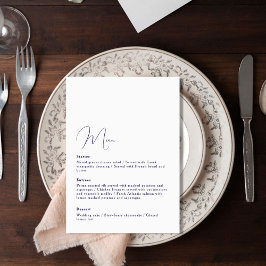 Vibrant Mexican Fiesta Style Rainbow Wedding Menu Menükarte