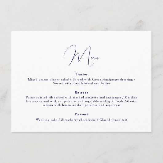 Vibrant Mexican Fiesta Style Rainbow Wedding Menükarte (Vorderseite)