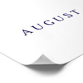 Vibrant Mexican Fiesta Style Rainbow Wedding Poster (Ecke)