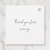 Vibrant Mexican Floral Fiesta Wedding Geschenkanhänger (Rückseite)