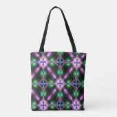 Vibrant Modern Geometric Abstract Tasche (Rückseite)