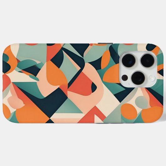 Vibrant Mosaic Case-Mate iPhone Hülle (Rückseite (Horizontal))