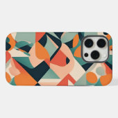 Vibrant Mosaic iPhone Hülle (Rückseite (Horizontal))
