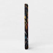 Vibrant Mosaic Zebra Case-Mate iPhone Hülle (Hinten/Links)