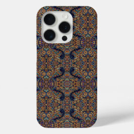 Vibrant Multicolored Batik Raven iPhone Case