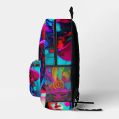 Vibrant Muse Bedruckter Rucksack (Rechts)