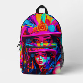Vibrant Muse Bedruckter Rucksack