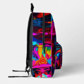 Vibrant Muse Bedruckter Rucksack (Links)