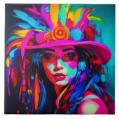 Vibrant Muse Fliese (Vorderseite)