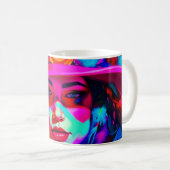 Vibrant Muse Kaffeetasse (VorderseiteRechts)